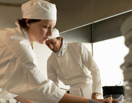 cleaning cooks